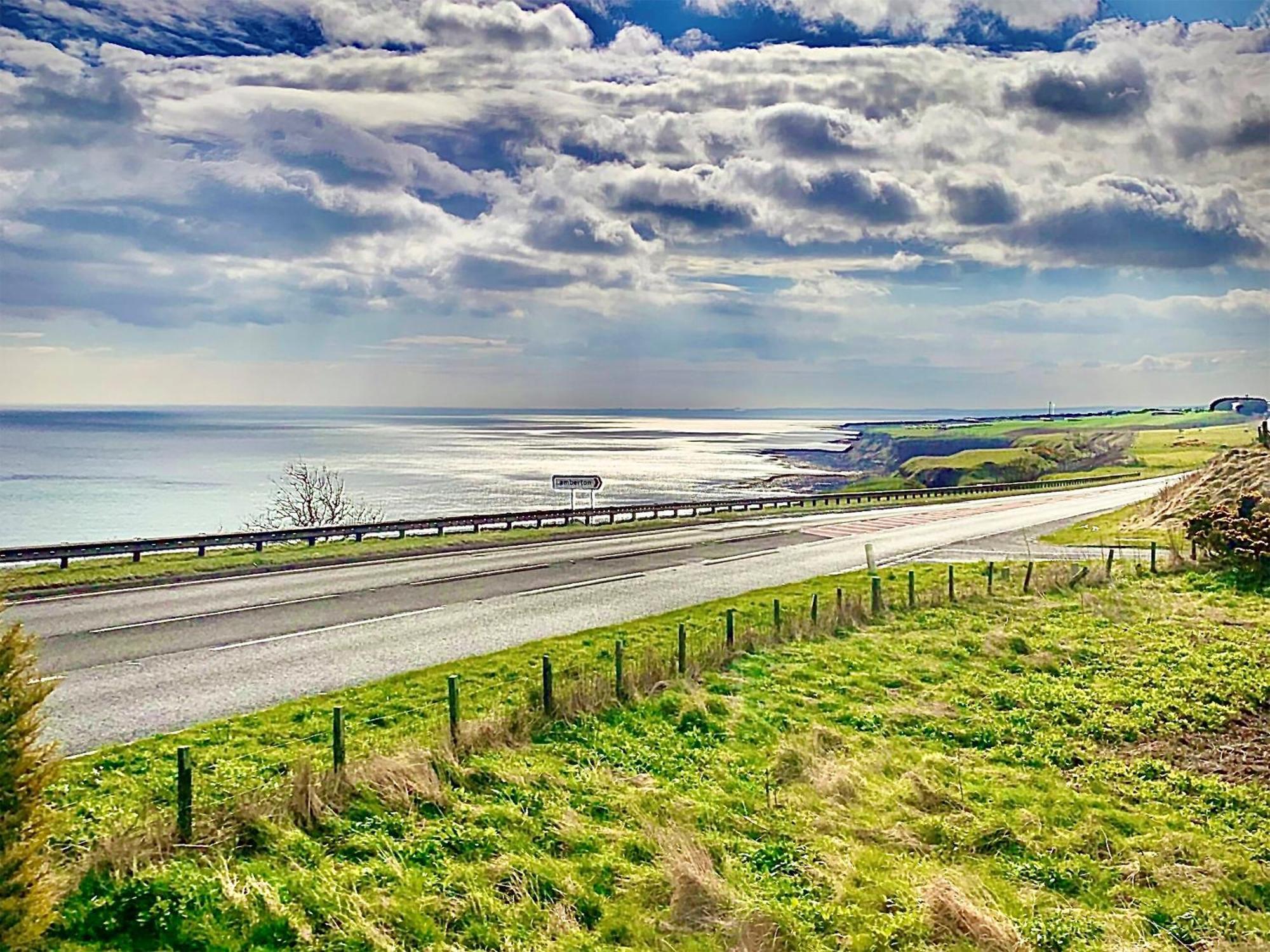 Sea View At Lamberton Villa Burnmouth Kültér fotó